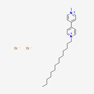 1-Methyl-1'-tetradecyl-4,4'-bipyridin-1-ium dibromide