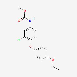 Methyl [3-chloro-4-(4-ethoxyphenoxy)phenyl]carbamate