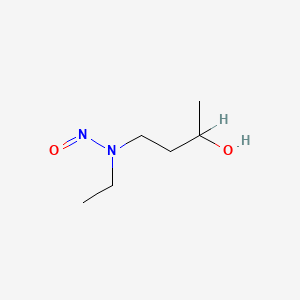 molecular formula C6H14N2O2 B14418065 N-ethyl-N-(3-hydroxybutyl)nitrous Amide CAS No. 80858-88-4