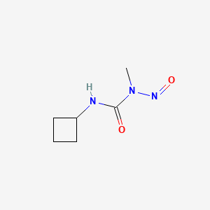 1-Cyclobutyl-3-methyl-3-nitrosourea