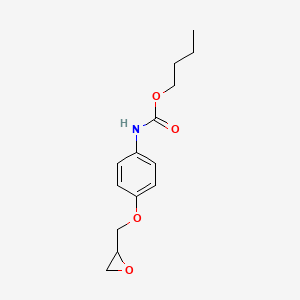 Butyl {4-[(oxiran-2-yl)methoxy]phenyl}carbamate