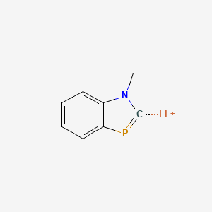 lithium;1-methyl-2H-1,3-benzazaphosphol-2-ide