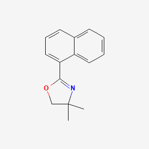 Oxazole, 4,5-dihydro-4,4-dimethyl-2-(1-naphthalenyl)-