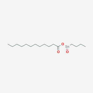 molecular formula C16H32O3Sn B14418204 Butyl(dodecanoyloxy)stannanone CAS No. 80685-41-2