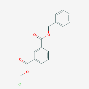 molecular formula C16H13ClO4 B14418258 Benzyl chloromethyl benzene-1,3-dicarboxylate CAS No. 87343-49-5