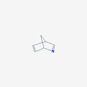 molecular formula C6H7N B14418260 2-Azabicyclo[2.2.1]hepta-2,5-diene CAS No. 83953-54-2