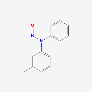 molecular formula C13H12N2O B14418270 N-(3-Methylphenyl)-N-phenylnitrous amide CAS No. 82880-43-1