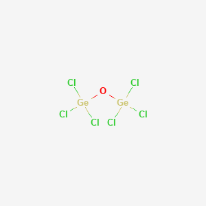 molecular formula Cl6Ge2O B14418276 Hexachlorodigermoxane CAS No. 85432-18-4