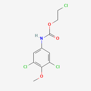 2-Chloroethyl (3,5-dichloro-4-methoxyphenyl)carbamate