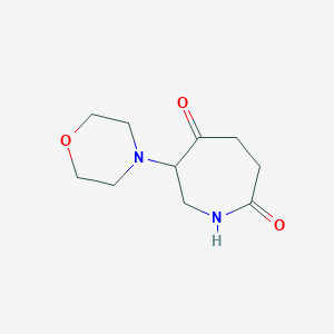 6-(Morpholin-4-yl)azepane-2,5-dione