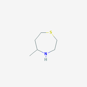 molecular formula C6H13NS B1441846 5-甲基-1,4-噻氮杂环戊烷 CAS No. 7670-50-0