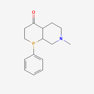 7-Methyl-1-phenyloctahydrophosphinino[2,3-c]pyridin-4(1H)-one