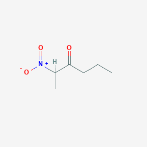 3-Hexanone, 2-nitro-