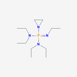 P-Aziridin-1-yl-N,N,N',N',N''-pentaethylphosphonimidic diamide