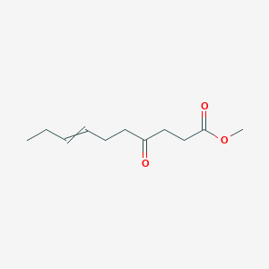 Methyl 4-oxodec-7-enoate