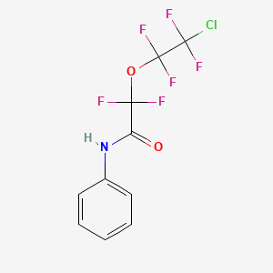 2-(2-Chloro-1,1,2,2-tetrafluoroethoxy)-2,2-difluoro-N-phenylacetamide