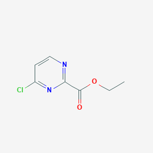 molecular formula C7H7ClN2O2 B1441852 Ethyl 4-chloropyrimidine-2-carboxylate CAS No. 944906-70-1