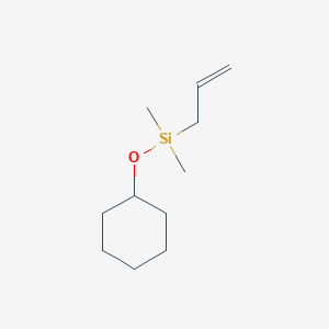 Allyl(cyclohexyloxy)dimethylsilane