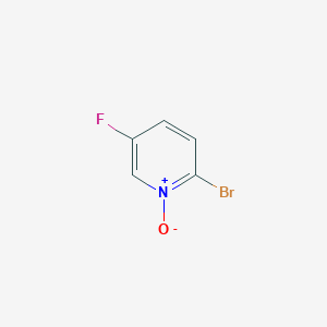 molecular formula C5H3BrFNO B1441861 2-Bromo-5-fluoropiridina 1-óxido CAS No. 935534-39-7