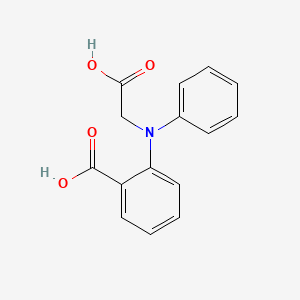 Benzoic acid, 2-[(carboxymethyl)phenylamino]-