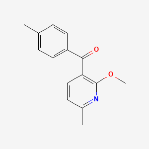 (2-Methoxy-6-methylpyridin-3-yl)(4-methylphenyl)methanone