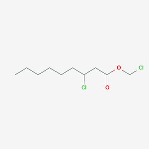 Chloromethyl 3-chlorononanoate