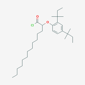 2-[2,4-Bis(2-methylbutan-2-YL)phenoxy]tetradecanoyl chloride