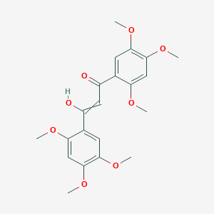 3-Hydroxy-1,3-bis(2,4,5-trimethoxyphenyl)prop-2-en-1-one