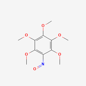 1,2,3,4,5-Pentamethoxy-6-nitrosobenzene