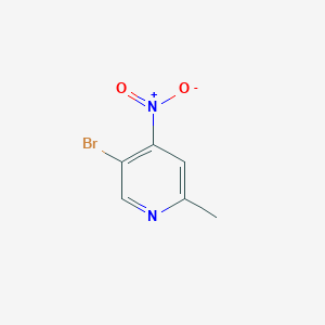 molecular formula C6H5BrN2O2 B1441892 3-BROMO-6-Methyl-4-NITROPYRIDINE CAS No. 1378873-37-0
