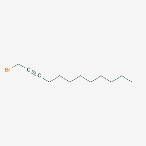 molecular formula C12H21Br B14418922 2-Dodecyne, 1-bromo- CAS No. 85565-88-4