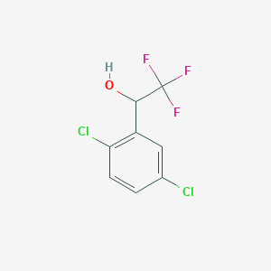 molecular formula C8H5Cl2F3O B1441901 1-(2,5-Dichlorophenyl)-2,2,2-trifluoroethanol CAS No. 1249336-72-8