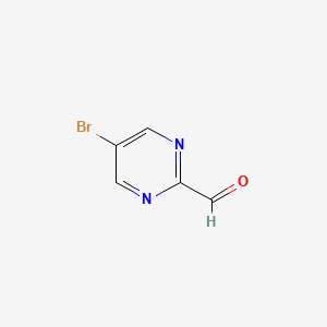 molecular formula C5H3BrN2O B1441905 5-Bromopyrimidine-2-carbaldehyde CAS No. 944902-05-0