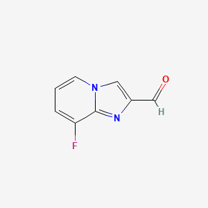 molecular formula C8H5FN2O B1441906 8-Fluoroimidazo[1,2-a]pyridine-2-carbaldehyde CAS No. 1020033-80-0