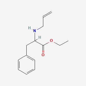 molecular formula C14H19NO2 B1441909 Ethyl 3-phenyl-2-[(prop-2-en-1-yl)amino]propanoate CAS No. 1220703-74-1