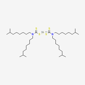 N,N-bis(7-methyloctyl)carbamodithioate;nickel(2+)