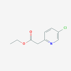 molecular formula C9H10ClNO2 B1441926 Ethyl 2-(5-chloropyridin-2-YL)acetate CAS No. 1060814-82-5