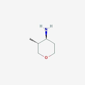 molecular formula C6H13NO B1441949 trans-3-Methyl-4-aminotetrahydropyran CAS No. 937364-67-5