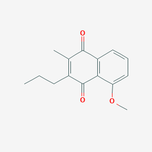 5-Methoxy-2-methyl-3-propylnaphthalene-1,4-dione