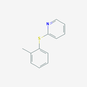 2-[(2-Methylphenyl)sulfanyl]pyridine