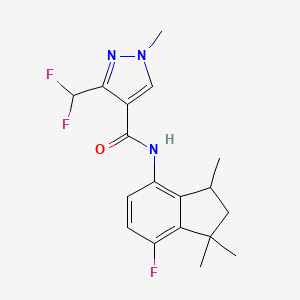 molecular formula C18H20F3N3O B1441959 Fluindapyr CAS No. 1383809-87-7