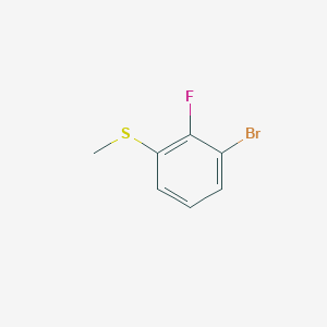 B1441964 3-Bromo-2-fluorothioanisole CAS No. 871353-01-4