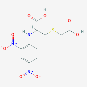 s-(Carboxymethyl)-n-(2,4-dinitrophenyl)cysteine