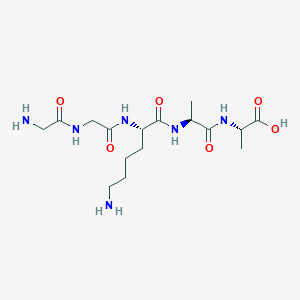 molecular formula C16H30N6O6 B1441967 H-Gly-Gly-Lys-Ala-Ala-OH CAS No. 68171-99-3