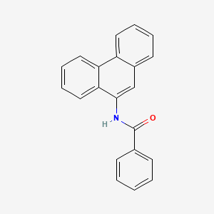 molecular formula C21H15NO B14419671 N-(Phenanthren-9-YL)benzamide CAS No. 81593-08-0