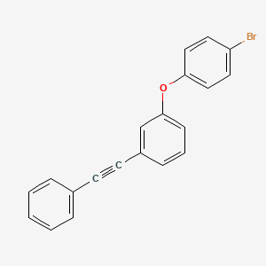 1-(4-Bromophenoxy)-3-(phenylethynyl)benzene