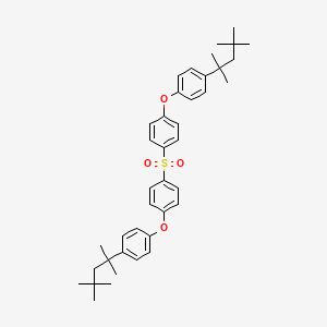 1,1'-{Sulfonylbis[(4,1-phenylene)oxy]}bis[4-(2,4,4-trimethylpentan-2-yl)benzene]