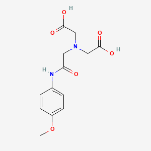 2,2'-{[2-(4-Methoxyanilino)-2-oxoethyl]azanediyl}diacetic acid