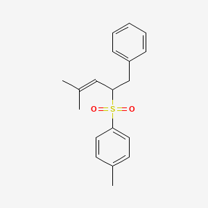 1-Methyl-4-(4-methyl-1-phenylpent-3-ene-2-sulfonyl)benzene