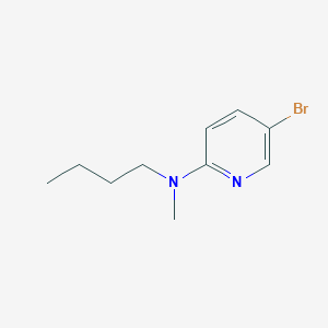 molecular formula C10H15BrN2 B1441974 5-溴-N-丁基-N-甲基-2-吡啶胺 CAS No. 1220030-69-2